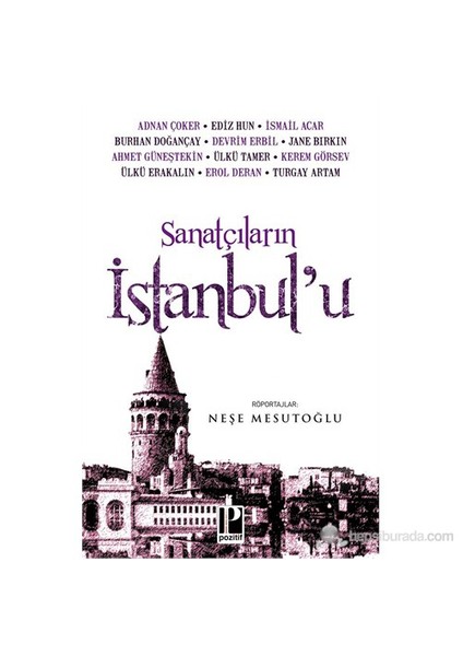 Sanatçıların İstanbul'u