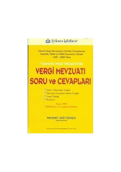 Vergi Mevzuatı Soru Ve Cevapları