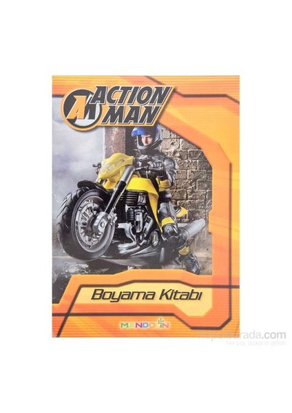 Action Man Boyama Kitabi
