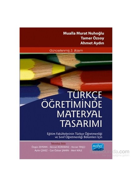 Türkçe Öğretiminde Materyal Tasarımı-Tamer Özsoy
