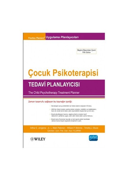 Çocuk Psikoterapisi Tedavi Planlayıcısı-Timothy J. Bruce