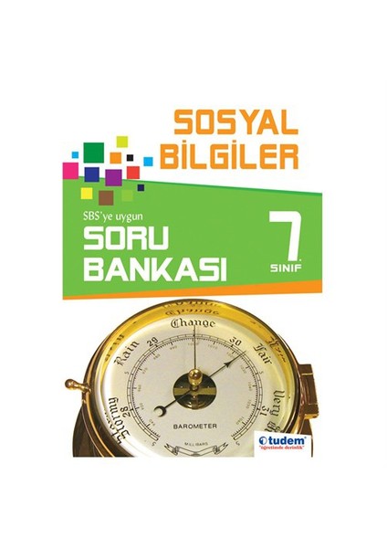 Tudem Yayınları 7. Sınıf Sosyal Bilgiler Soru Bankası / .