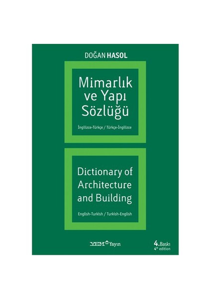 Mimarlık ve Yapı Sözlüğü / 2 Dilde - Doğan Hasol