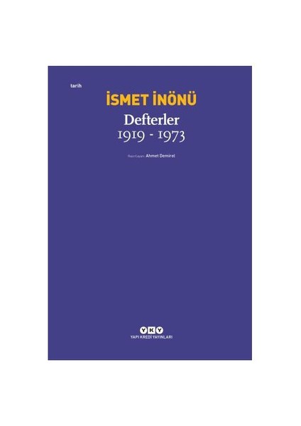 Defterler (1919-1973) - İsmet İnönü