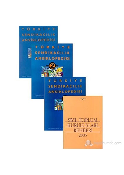 Türkiye Sendikacılık Ansiklopedisi (3 Kitap Takım-1 Kitap Hediye)