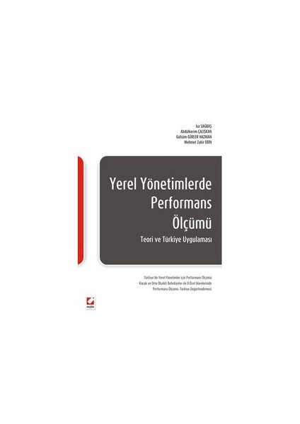 Yerel Yönetimlerde Performans Ölçümü