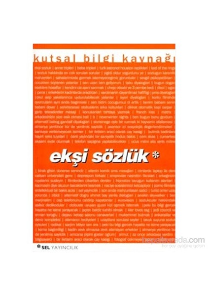 Ekşi Sözlük Kutsal Bilgi Kaynağı