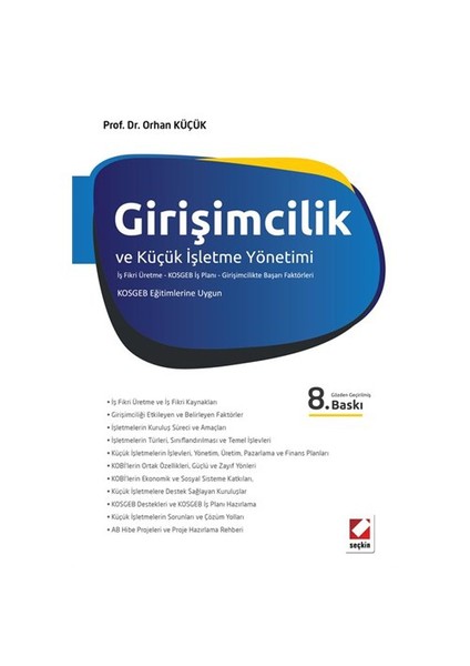 Girişimcilik Ve Küçük İşletme Yönetimi