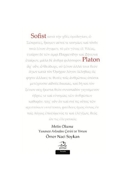 Sofist-Platon (Eflatun)