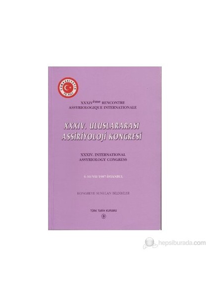 34. Uluslararası Assiriyoloji Kongresi