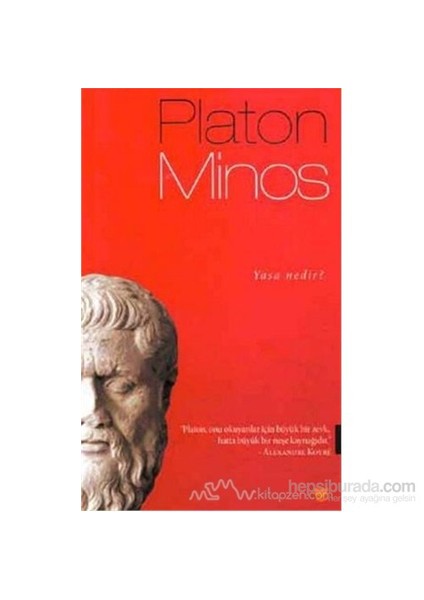 Minos - Platon (Eflatun)