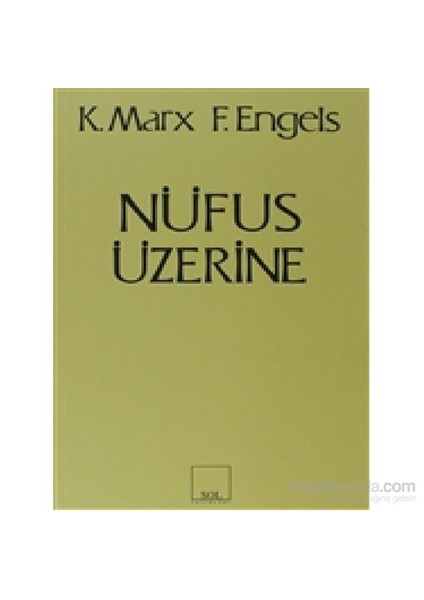 Nüfus Üzerine-Karl Marx