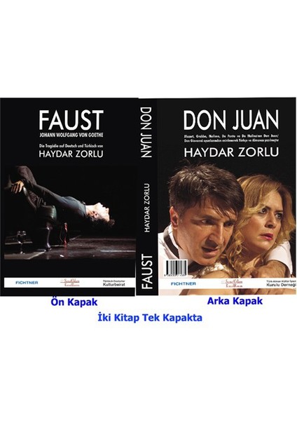 Faust Ve Don Juan Türkçe Almanca İki Kitap Birarada-Haydar Zorlu