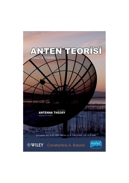 Anten Teorisi: Analiz Ve Tasarım - Antenna Theory: Analysis - Constantine A. Balanis