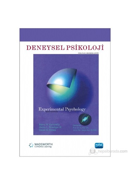 Deneysel Psikoloji (Cilti)-David G. Elmes