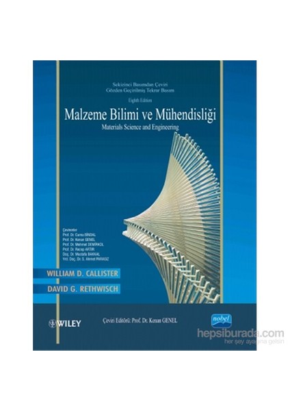 Malzeme Bilimi Ve Mühendisliği / Materials Science And Engineering - Wiley