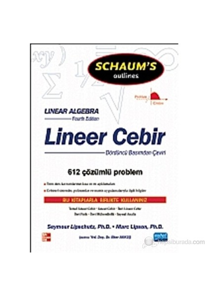 Lineer Cebir - Linear Algebra - Marc Lipson
