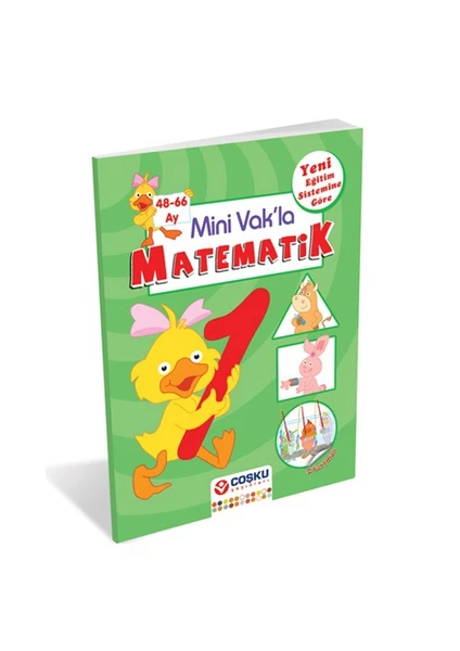 Coşku Yayınları Mini Vakla Matematik 48 - 66 Ay