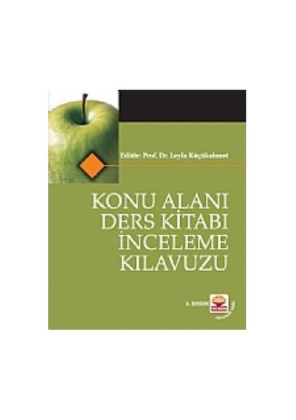 Konu Alanı Ders Kitabı İnceleme Kılavuzu