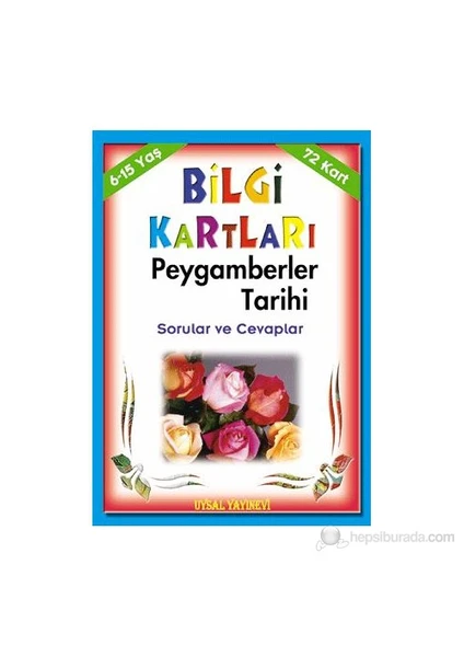 Bilgi Kartı 5- Peygamberler Tarihi