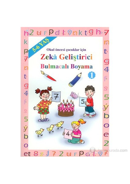 Zekâ Geliştirici Bulmacalı Boyama 5-6 Yaş