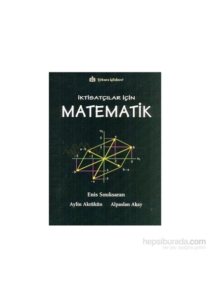 İktisatçılar İçin Matematik