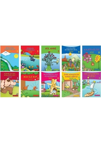 7 Yıldızlı Masallar Seti (10 Kitap) - Nurşen Şirin