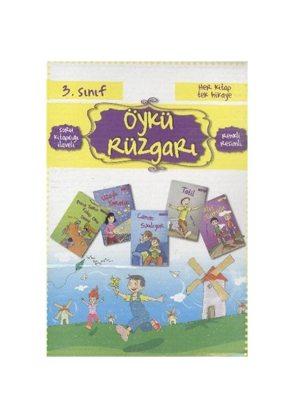 Öykü Rüzgarı 10 Kitap 3. Sınıflar İçin