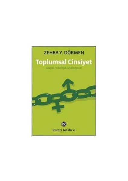 Toplumsal Cinsiyet - Zehra Y. Dökmen
