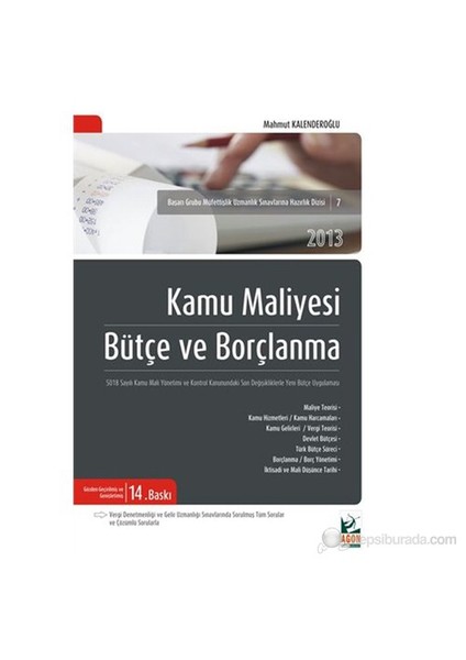 Kamu Maliyesi Bütçe ve Borçlanma