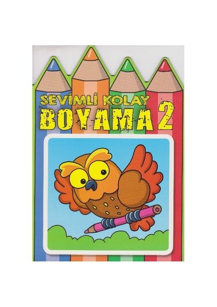 Sevimli Kolay Boyama 2 - Cuberdon Books
