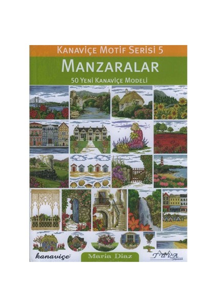 Kanaviçe Motif Serisi - Manzaralar - Maria Diaz