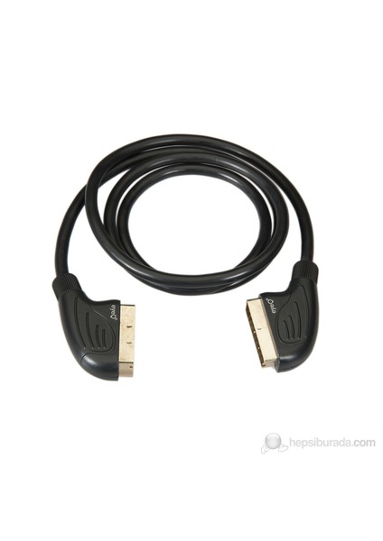 EQ-GS15M ALTIN KAPLAMA 1,5M SCART KABLO