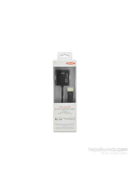 0.20M Erkek-Dişi DisplayPort to HDMI Adaptörü (ED-84517) fiyatları