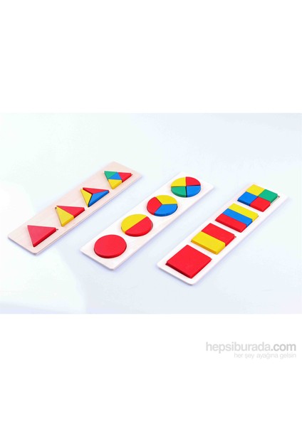 3 in 1 Wooden Montessori Blocks Set