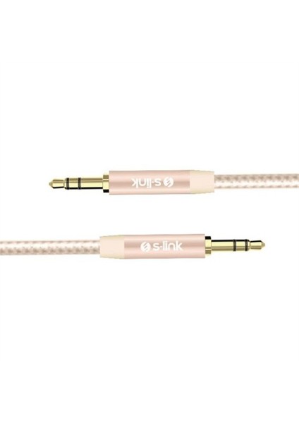 Swapp Sw-C1 1M Stereo 3.5 To 3.5 Gold Stereo Kablo