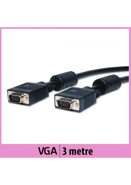 Vga Monitör Kablosu - 3M