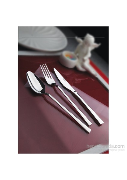 Lara 12 Adet Yemek Çatalı - Sade