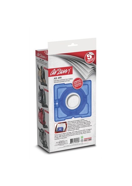 AR499 Arzum Elektrikli Süpürge Toz Torbası