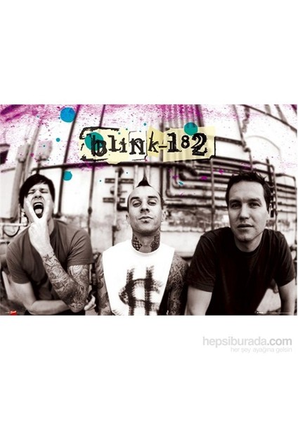 Blink 182 Splatter Maxi Poster