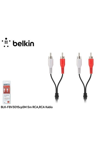 Blk-F8v3015cp5m 5M Rca,Rca Kablo