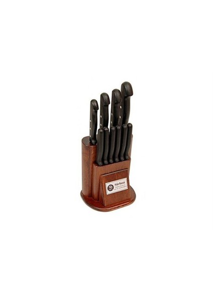 Sürmene 61500 Mutfak Bıçakları Seti Pimli (10' Lu Set)