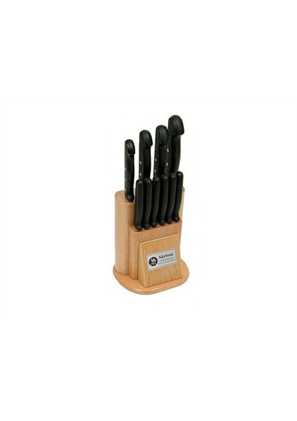 Sürmene 61500 Mutfak Bıçakları Seti Pimli (10' Lu Set)