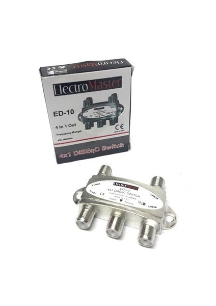 Electromaster 4X1 Diseqc Switch