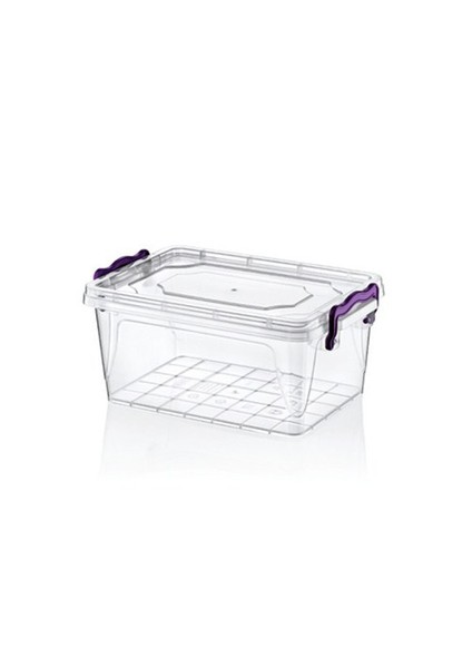 Plastik 8 Lt Diktörtgen Multi Box Saklama Kabı