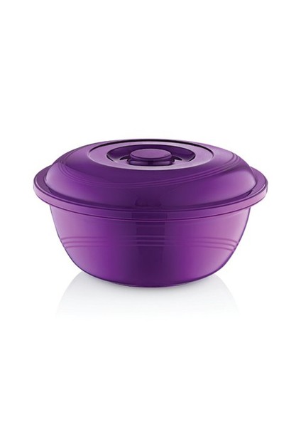 Plastik 2 No Kapaklı Hamur Leğeni Normal(15Lt)