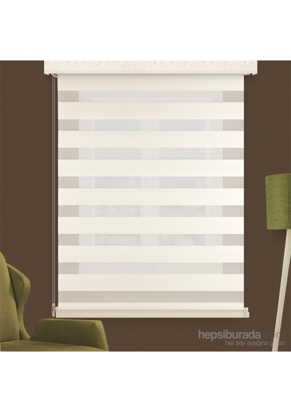 Zebra Perde Sdney Krem 140 x 200 cm