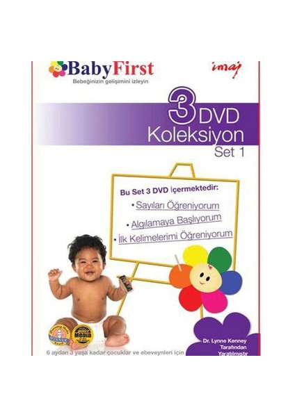 BabyFirst Tv 3 DVD Koleksiyon Set 1