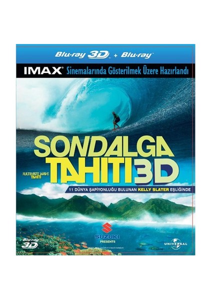 Ultimate Wave Tahiti 3D (Son Dalga Tahiti 3 Boyutlu) (Blu-Ray Disc)