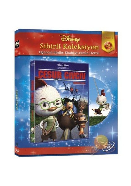 Chicken Little (Cesur Civciv) (Sihirli Koleksiyon DVD + Kitap)